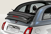 Tetto panoramico (disponibile nero, grigio, beige o rosso)